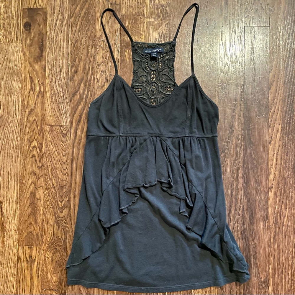 Charcoal AE Boho Tank